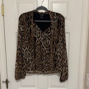 Women's Leopard Print Top